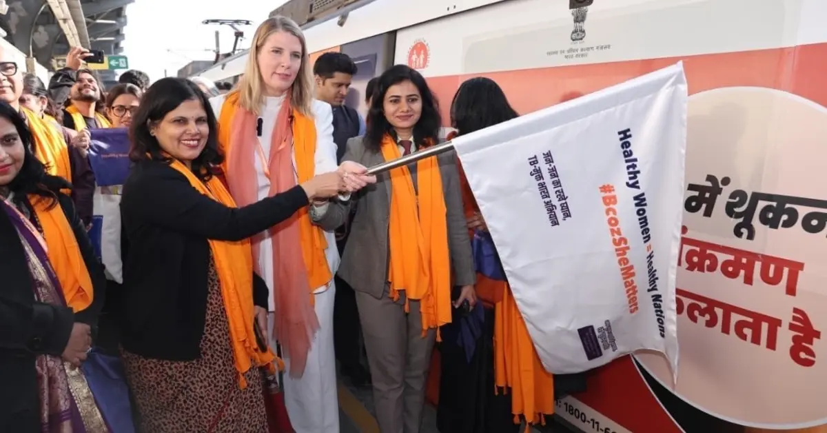 Health Campaign on Delhi Metro