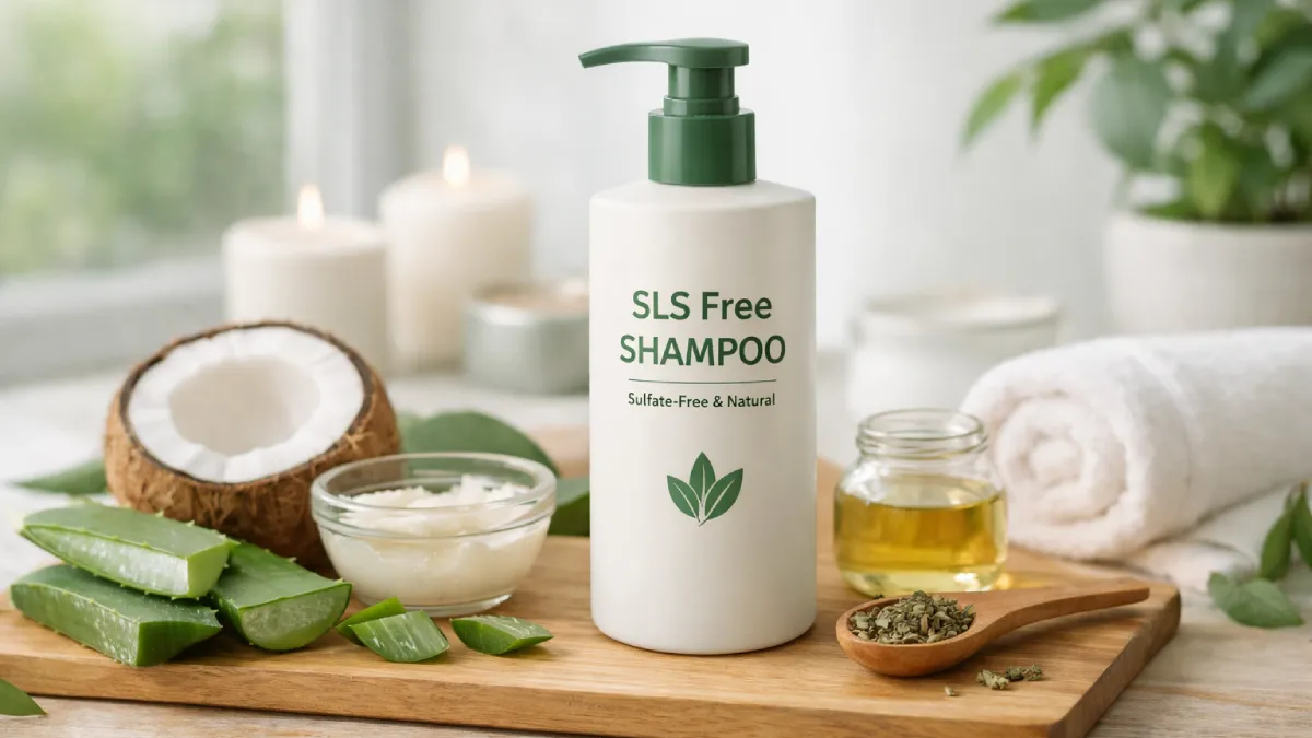 SLS free shampoo