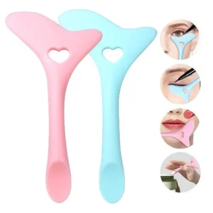2x Silicone Eyeliner Stencil