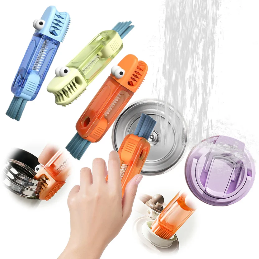 3 in 1 Cup Lid Gap Cleaning Brush - Image 3