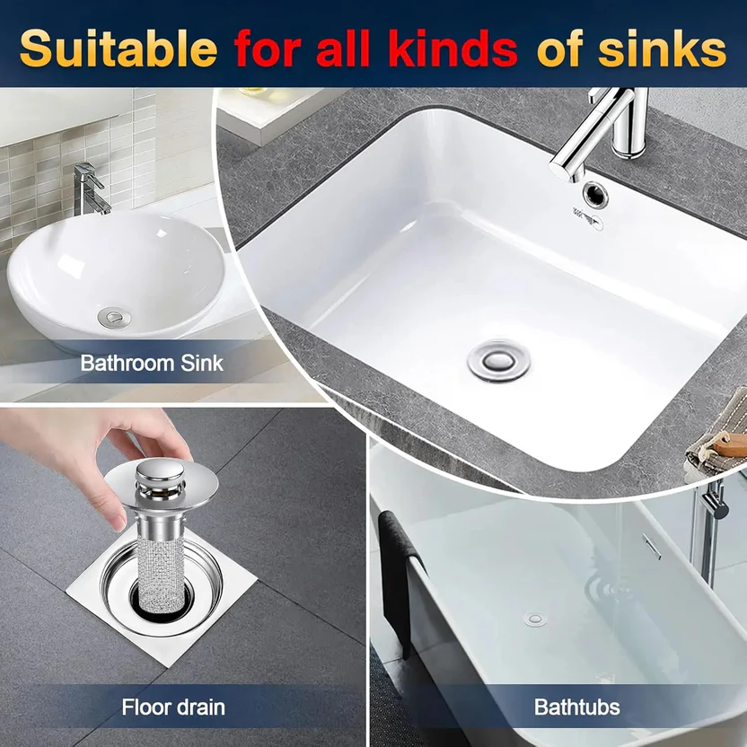 Bathroom Sink Drain Strainer - Image 3
