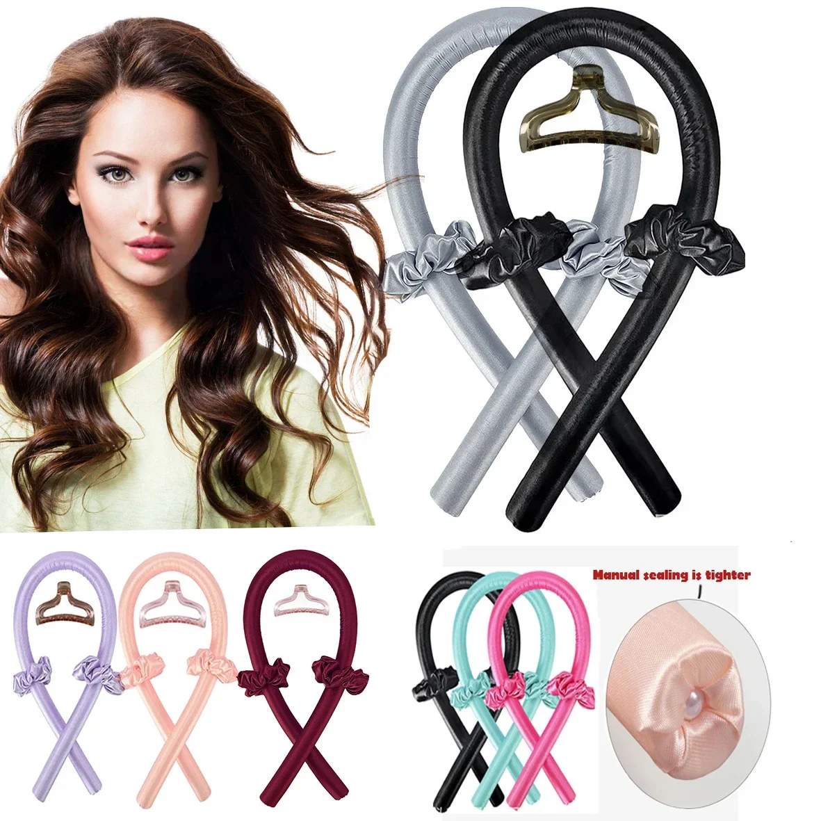 Heatless Curling Rod Headband - Image 4