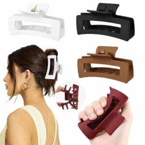 Silicone Soft Non-Breaking Hair Claw Clip