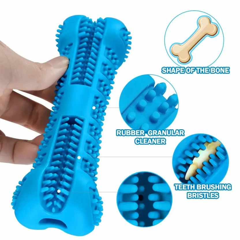 Soft Rubber Dog Toothbrush - Image 3