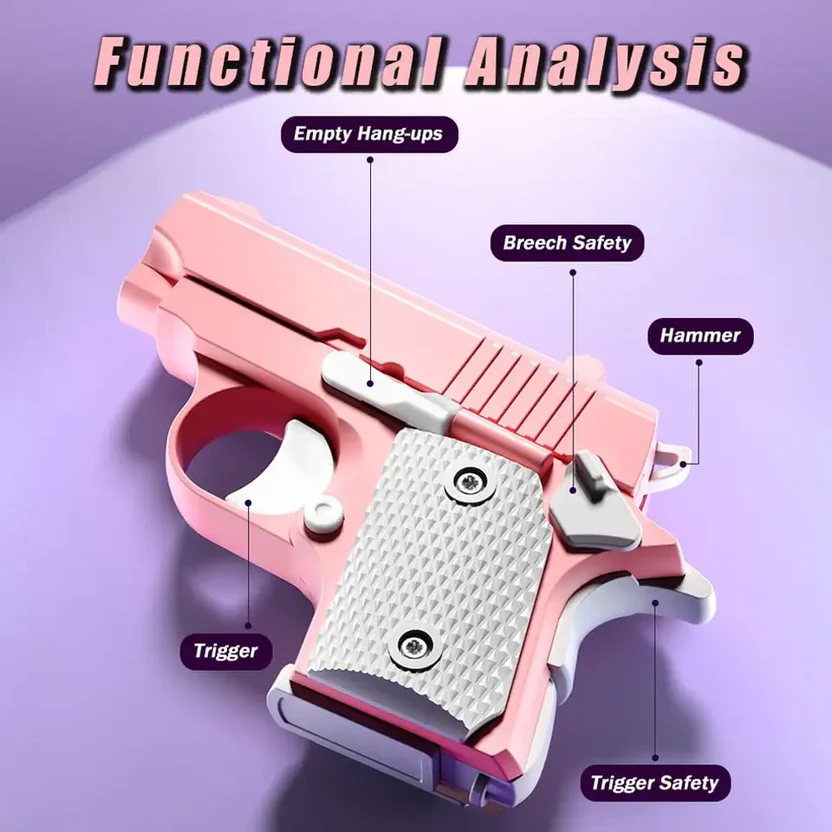 Stress Relief Fidget Toy Pistol - Image 4